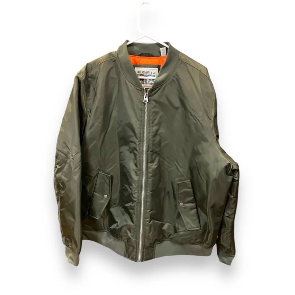 Levi's Olive Green Bomber Jacket
